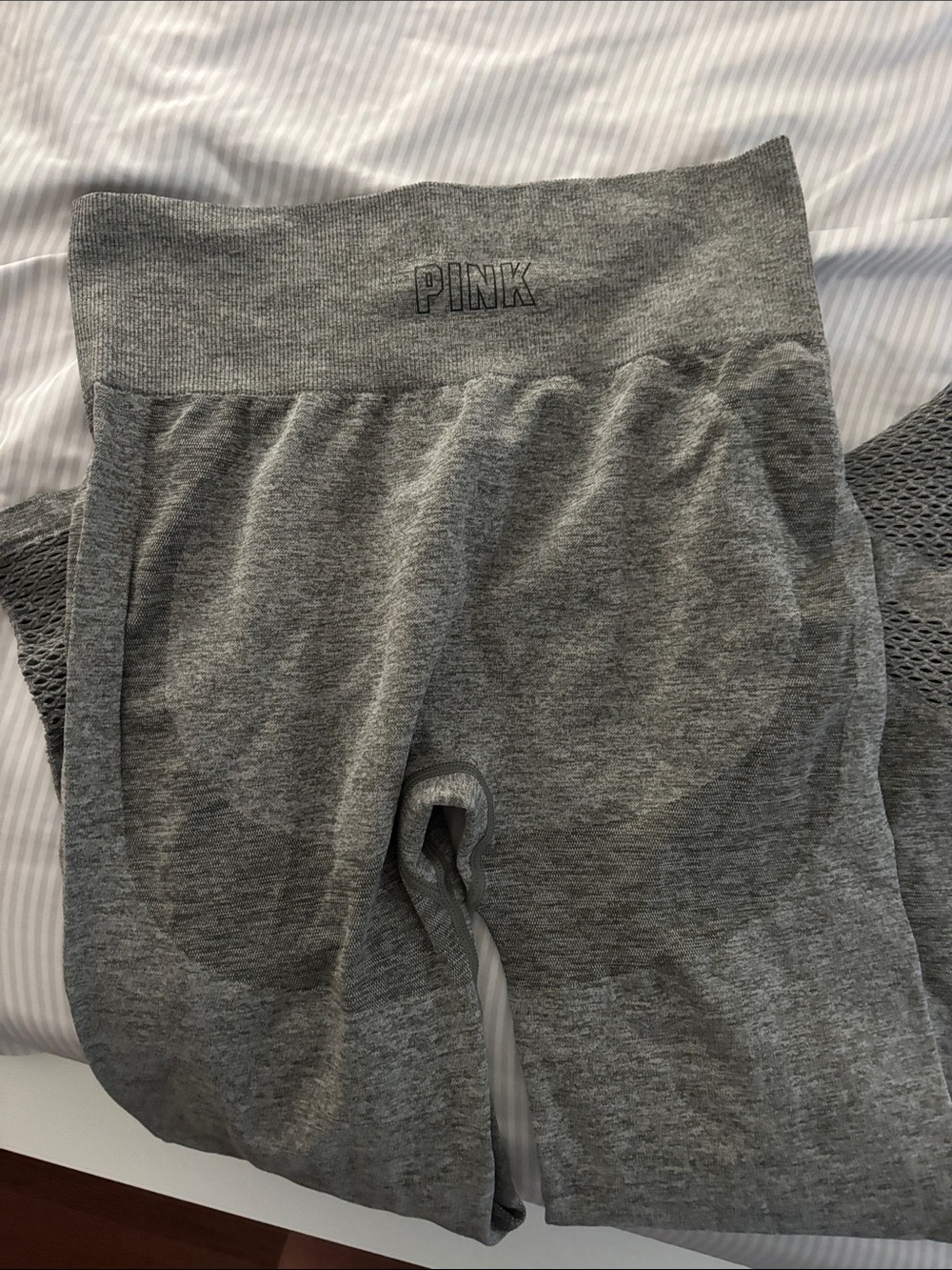 PINK Victoria's Secret Gray Seamless Leggings